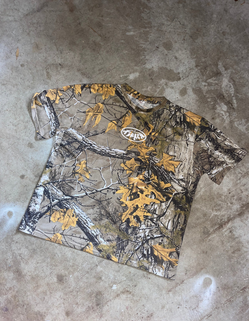 encircled logo camo tee