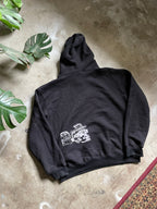 encircled logo hoodie