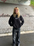 encircled logo hoodie