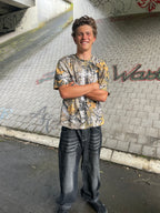 encircled logo camo tee